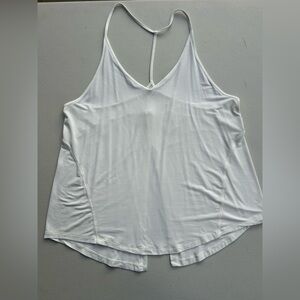 Lululemon Athletica Model silk White Tank Top